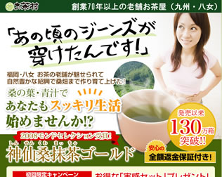 神仙桑抹茶ゴールド