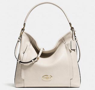 『COACH ラージ スカウト ホーボー ペブルド レザー X』 画像 